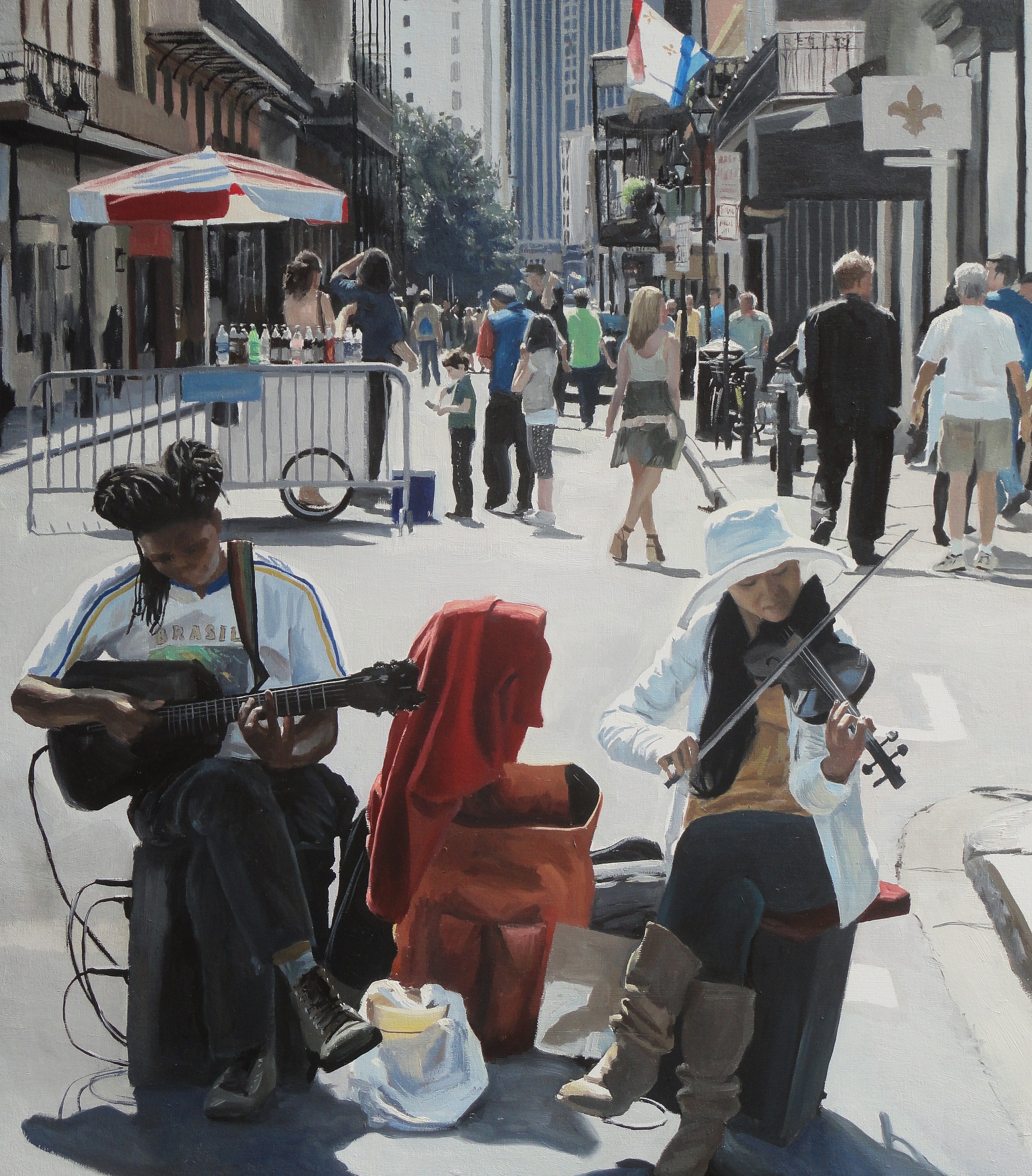 New Orleans, oil on canvas, 24" x 28", 2010.